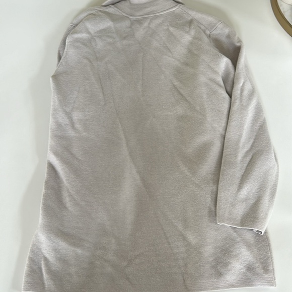 J. Crew Light Grey Color Cecile Cardigan Relaxed Sweater Blazer size Xsmall - Picture 14 of 14